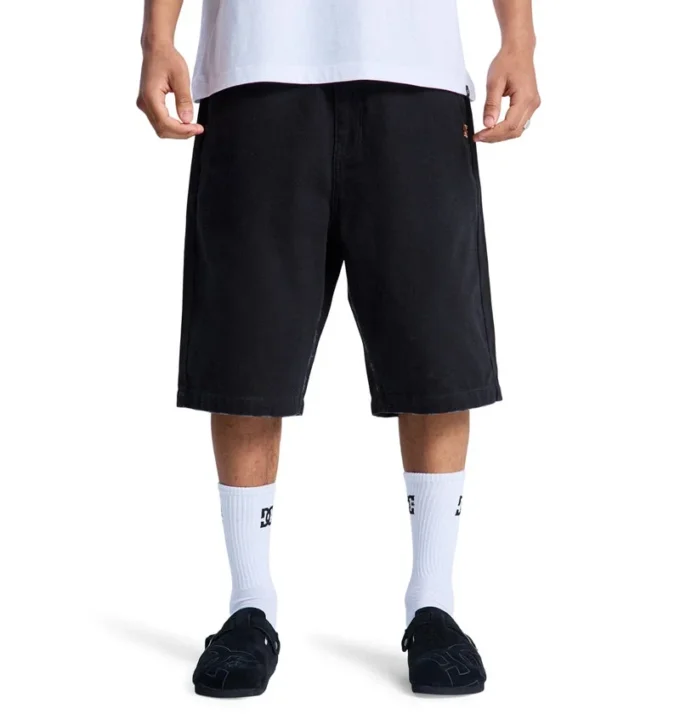 Short 5 poches délavé pour homme