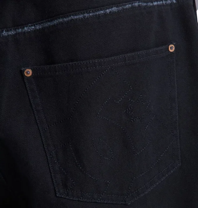 Short 5 poches délavé pour homme