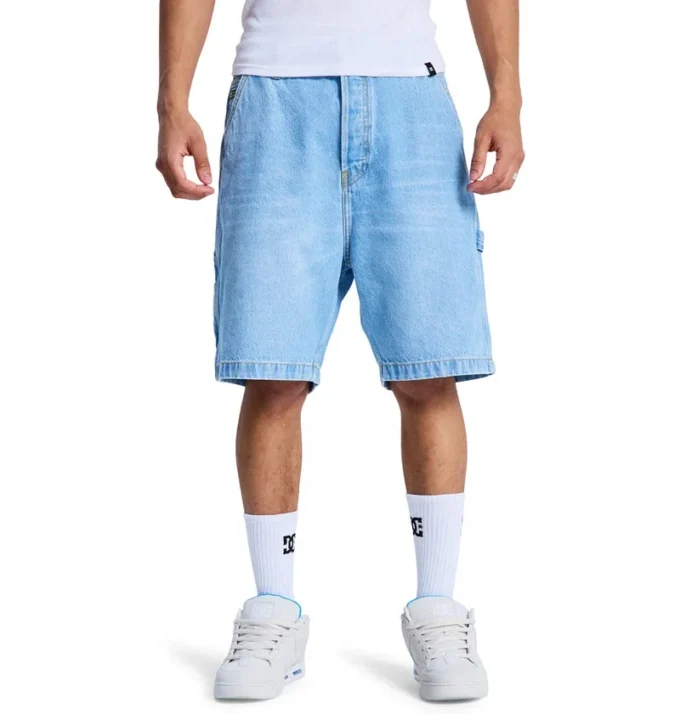 Short en jean ample pour homme