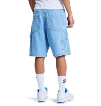 Short en jean ample pour homme