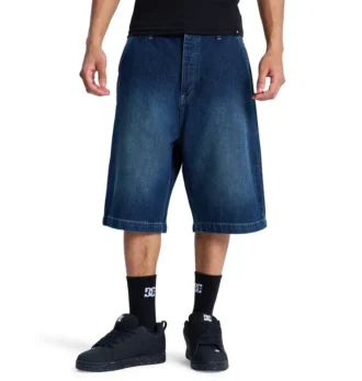 Short en jean baggy pour homme