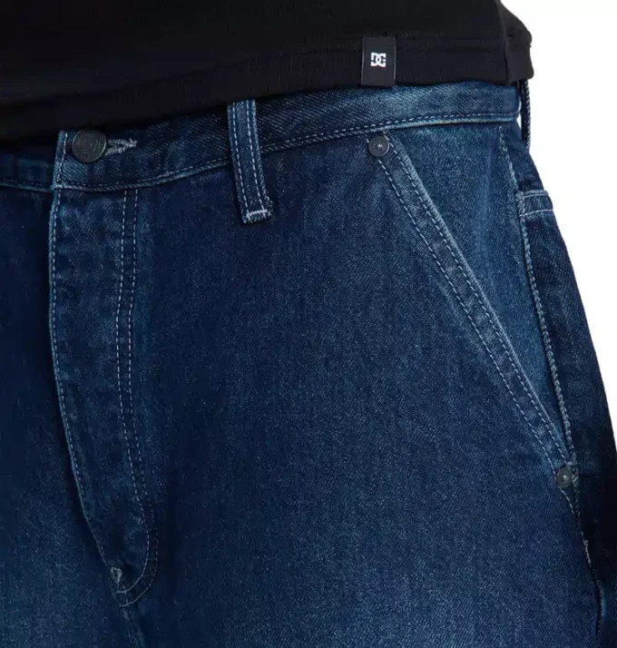 Short en jean baggy pour homme