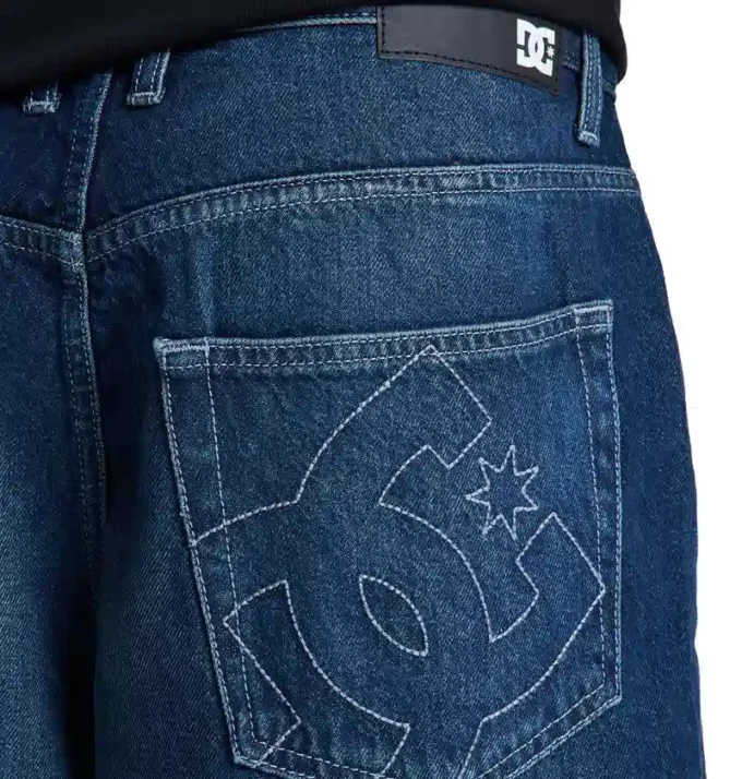 Short en jean baggy pour homme