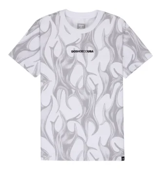 T-shirt à manches courtes DC Liquid Fuego Heritage pour enfants