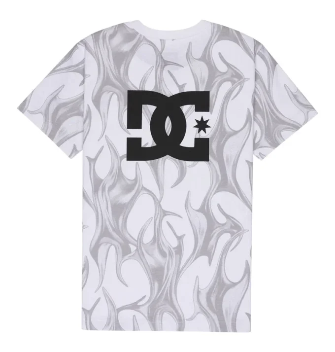 T-shirt à manches courtes DC Liquid Fuego Heritage pour enfants